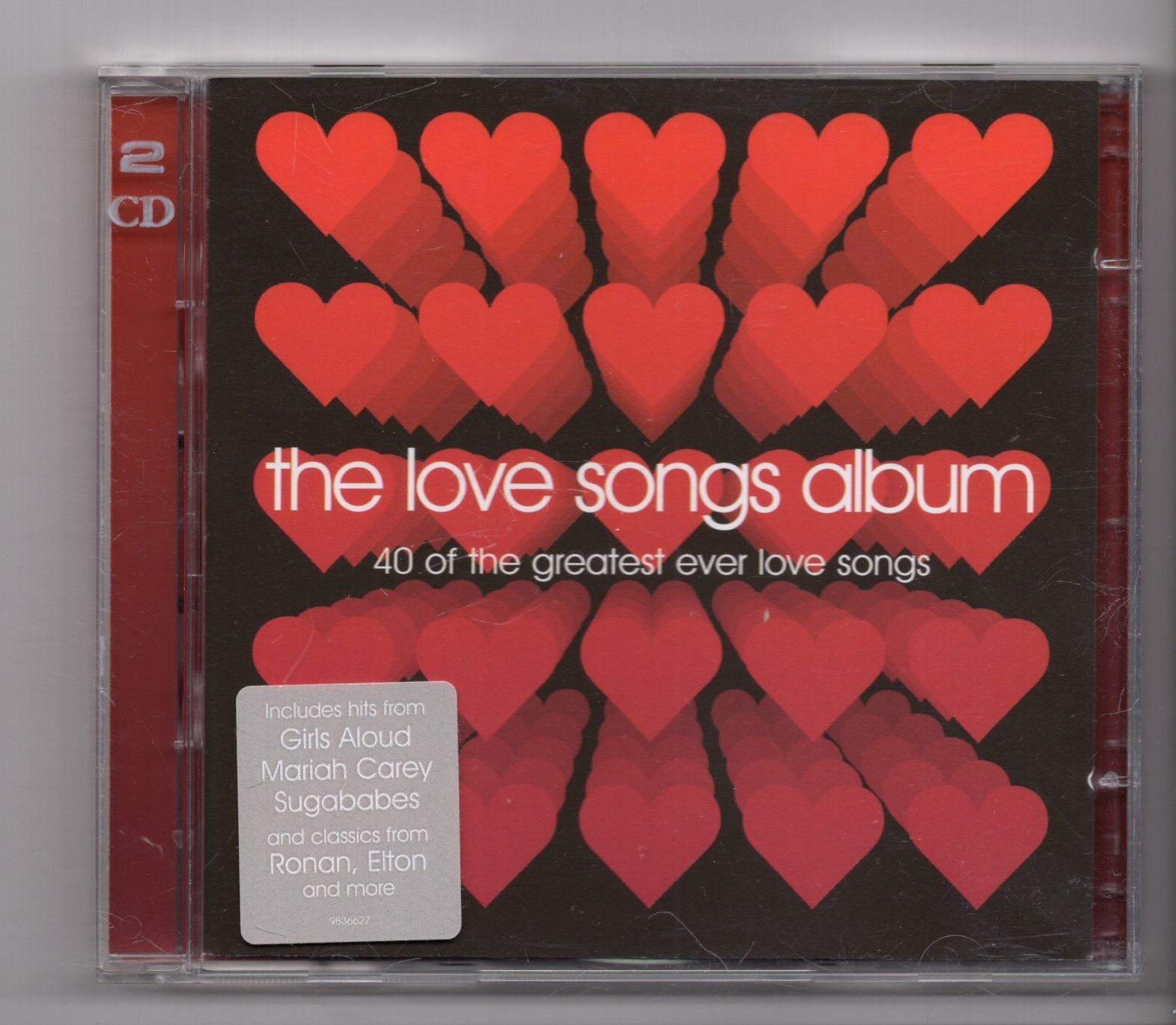 (JO940) The Love Songs Album, 40 tracks various artists - 2006 double CD