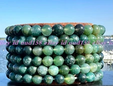 Wholesale Lots 6 Pcs 6mm Natural Gemstone Crystal Healing Stretch Bracelet 7.5”