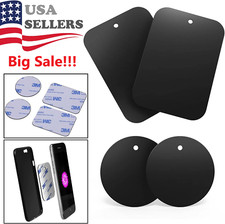 Metal Plates Adhesive Sticker Replace For Magnetic Car Mount Phone Holder lot