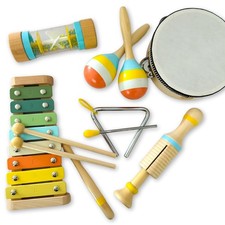 Montessori Wooden Musical Toys for Toddlers 1-5 Years   Sensory Learning Gift...
