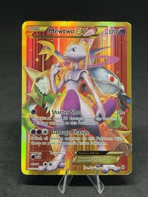 Mewtwo EX (164 Secret Full Art) 164/162 Breakthrough Holo