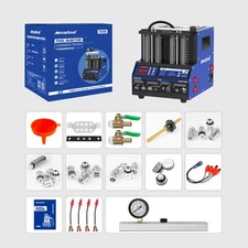 Fuel Injector Cleaner Tester Ultrasonic Heating Car Motorcycle Same AUTOOL CT160