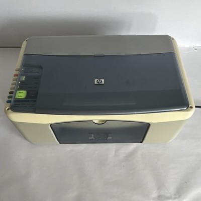 HP PSC 1210 All-In-One Inkjet Printer Scanner Copier Tested Works