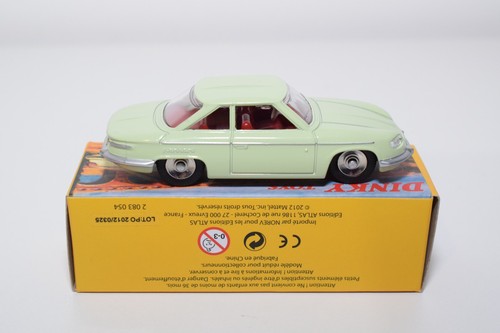 B91 1:43 ATLAS DINKY TOYS 524 PANHARD 24 C 24C LIGHT GREEN MIB + LEAFLET - Foto 7 di 19