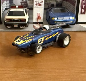 Resin Formula 1 HO Johnny Lightning Special #3  Ferrari Aurora Slim Line Chassis