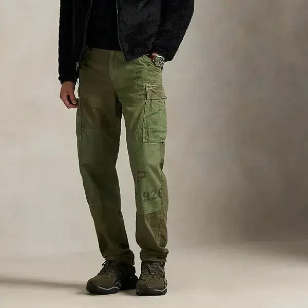 Polo Ralph Lauren Patchwork Military US Army Paratroopers Cargo Pants 30 x 30