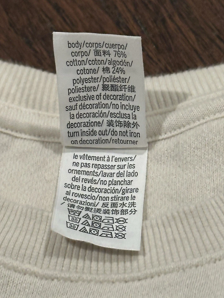 Victoria's Secret розовый игры день Crewneck XS бежевый с белый толстовка - Изображение 4 из 4