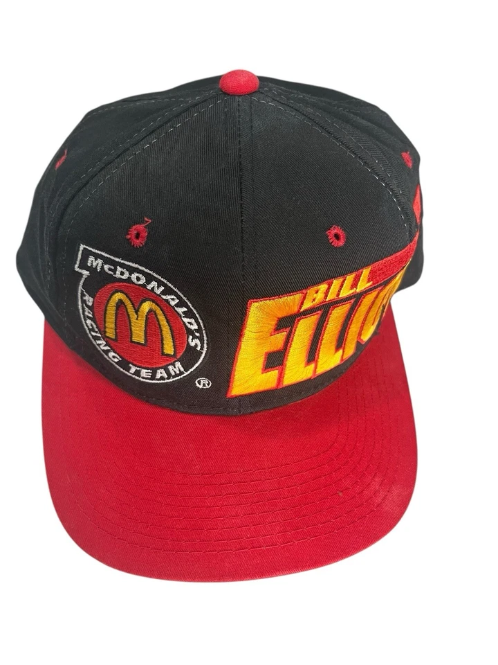 Rare Vintage Bill Elliott McDonald's Racing Team NASCAR Racing Hat #94 - Image 3 of 4