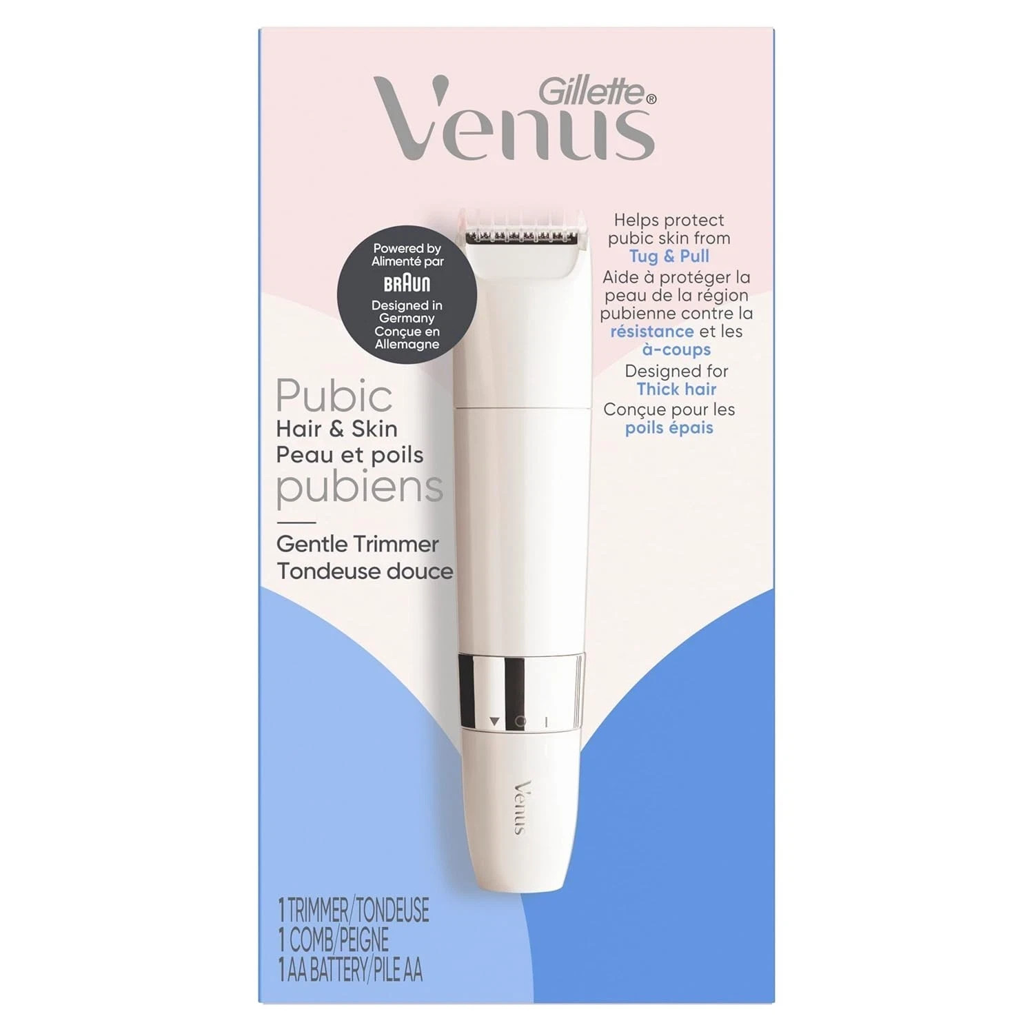 Gillette Venus Electric Razor - Bikini Trimmer for Pubic Hai