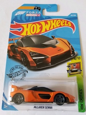 Hot Wheels 2019 Forza Horizon 4 Hw Exotics Mclaren Senna Orange 162/250