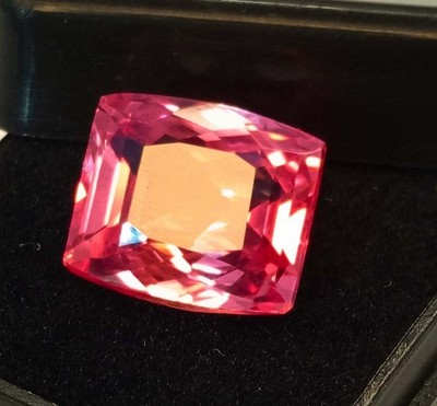 Padparadscha Sapphire 11-13 Ct Fancy Cut Natural Certified Loose Gemstone RK191