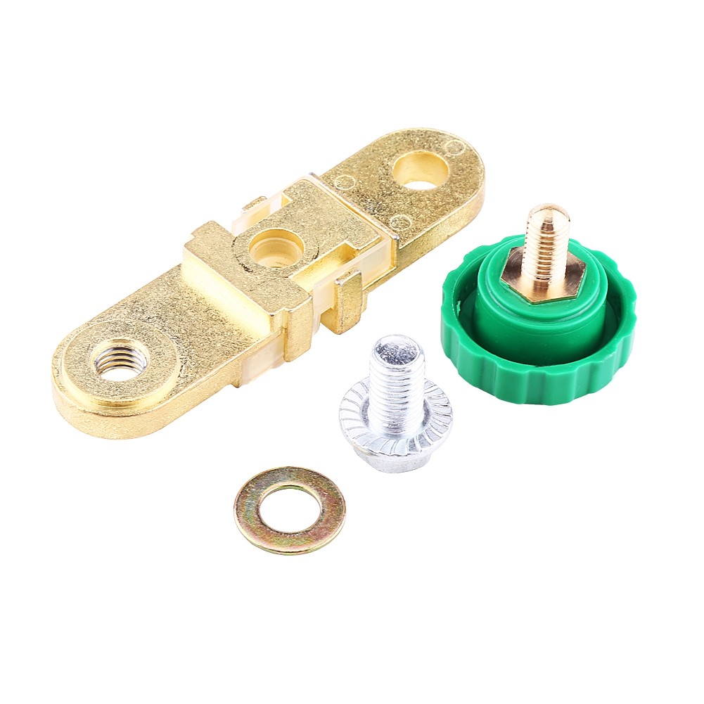 1Pcs Green Head Car Battery Terminal Link Switch Quick Cut Off Disconnect KRI✈️