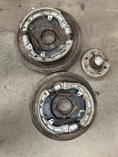 Alfa Romeo Giuliettagiulia Front Brake Drum Backing Plates Wshoes Wheel Cyl. Alfa Romeo Giuliettagiulia Front Brake Drum Backing Plates Wshoes Wheel Cyl.