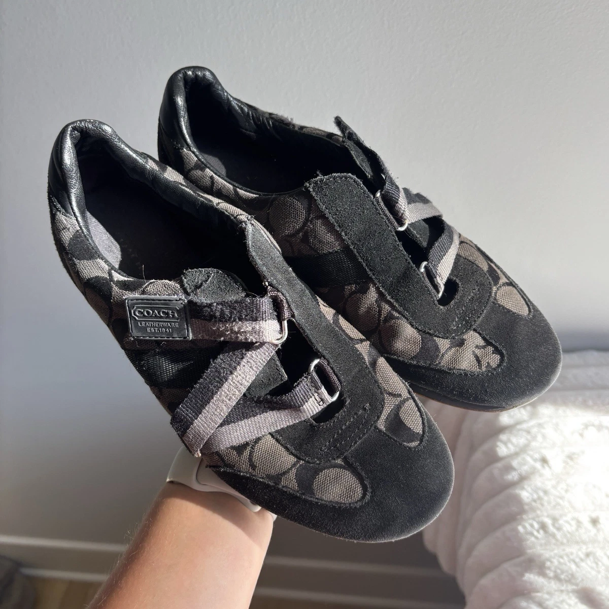 Coach Logo Black Athletic Shoes for Women for sale | eBay