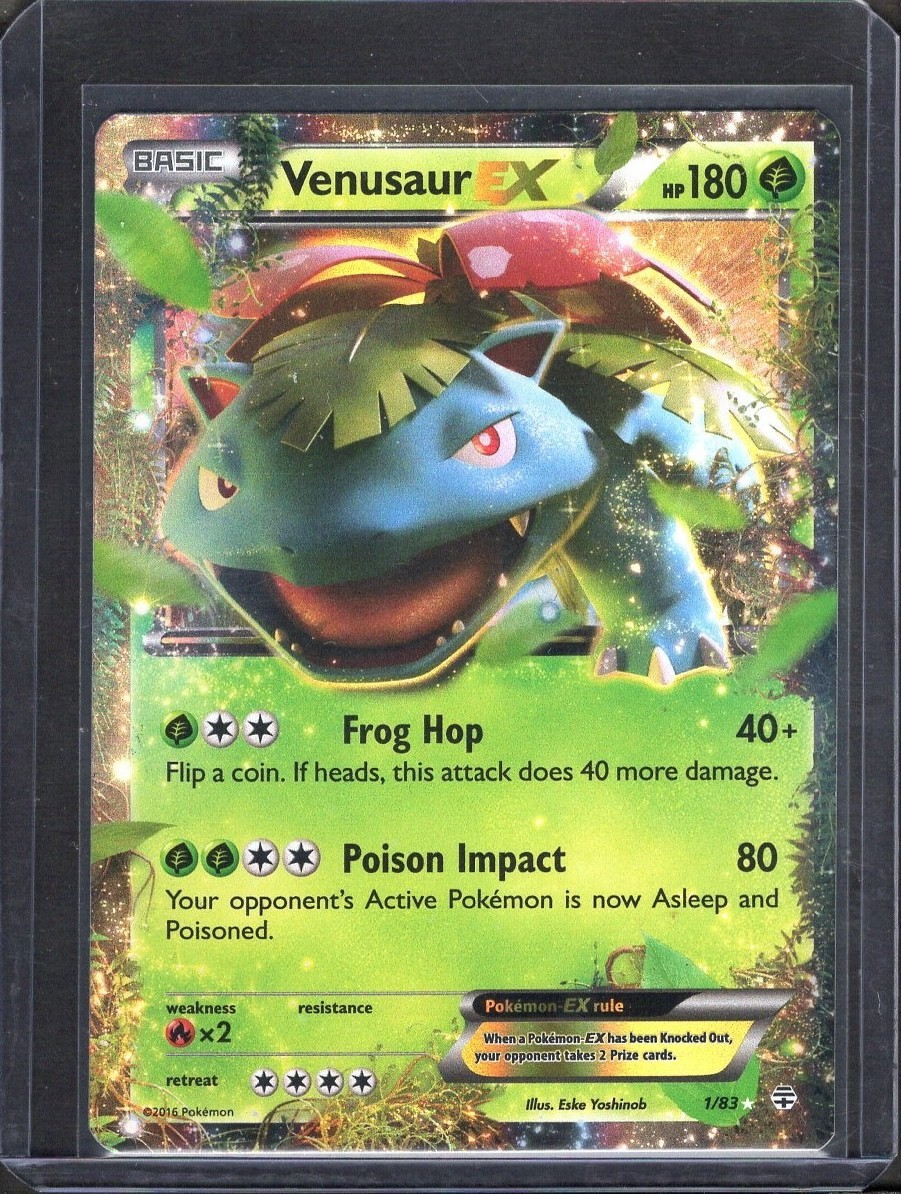 Venusaur EX - 1/83 - Ultra Rare - Generations - Pokémon Card - NM/M