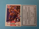 DENNIS RODMAN AUTOGRAPHED 1990 FLEER NBA CARD W/ COA