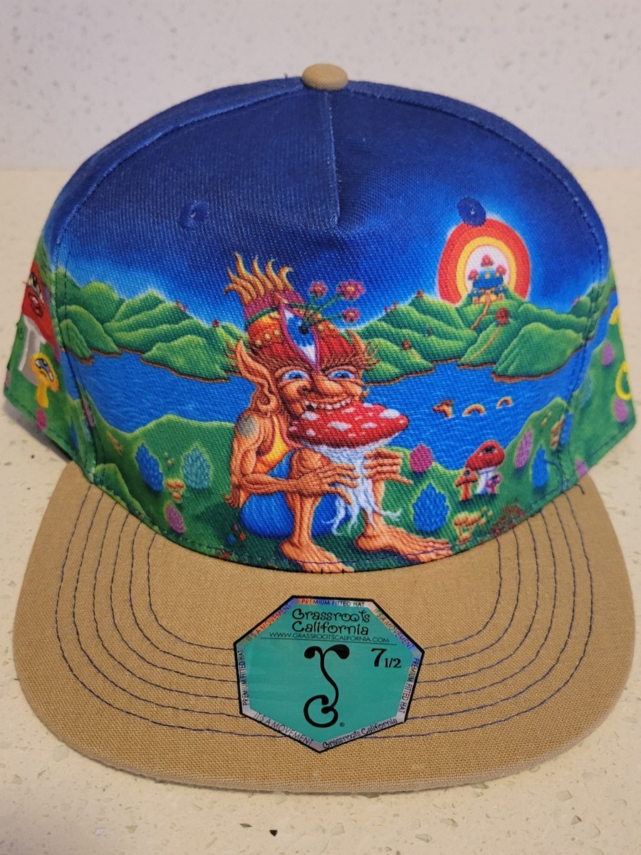 Grassroots GRC Chris Dyer Muncher Of Mushroomland Tan Fitted Hat