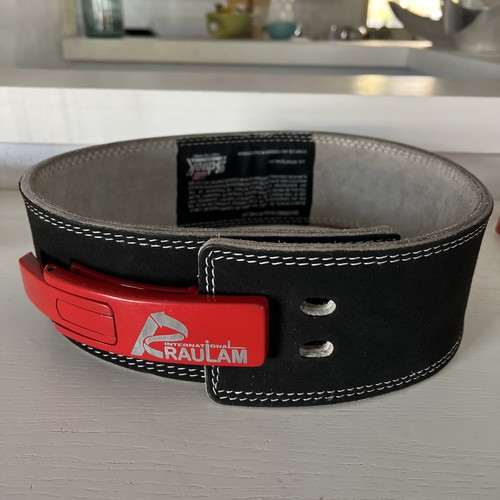 Schiek Sports L7010 Lever  Power Weight Lifting Belt Medium Raulam Lever