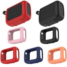 Silicone protective cover case for JBL GO5 speaker dustproof and shock-resistant