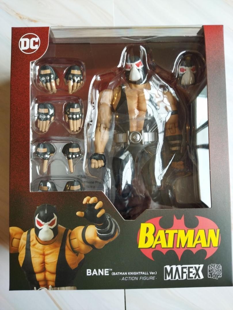 MEDICOM TOY MAFEX No.216 BANE BATMAN KNIGHTFALL Ver. Figura Japón