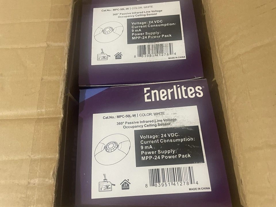 Enerlites ceiling occupancy Motion Sensor  MPC-50L-W   Bulk Box of 40 - Image 4 of 4