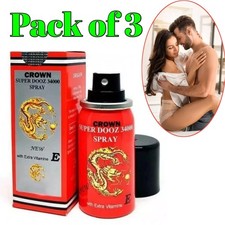 Dragon sex spray extra Time Spray For Men With Vitamin E -45 ml Mens Pack of 3