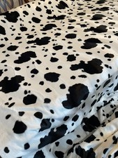 Western Cow Print Soft Fabric - 3 yards by 60"