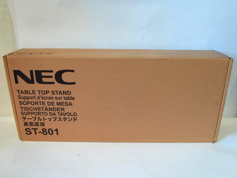 *New* NEC ST-801 Tabletop Display Stand for NEC Large Flat Panel Monitor Support