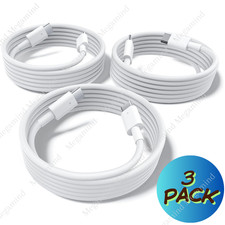 3PCS 60W USB-C to USB-C Cable Fast Charge Cord 6FT For iPhone16/15/17/17Air/iPad