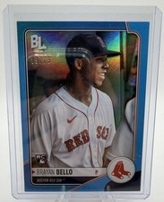 2023 Topps Big League Brayan Bello RC Blue Foil /75 #WR-61 Boston Red Sox