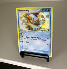 Pokemon TCG Marshtomp Holo Card 36/106 EX Emerald Reverse Holo DMG on eBay