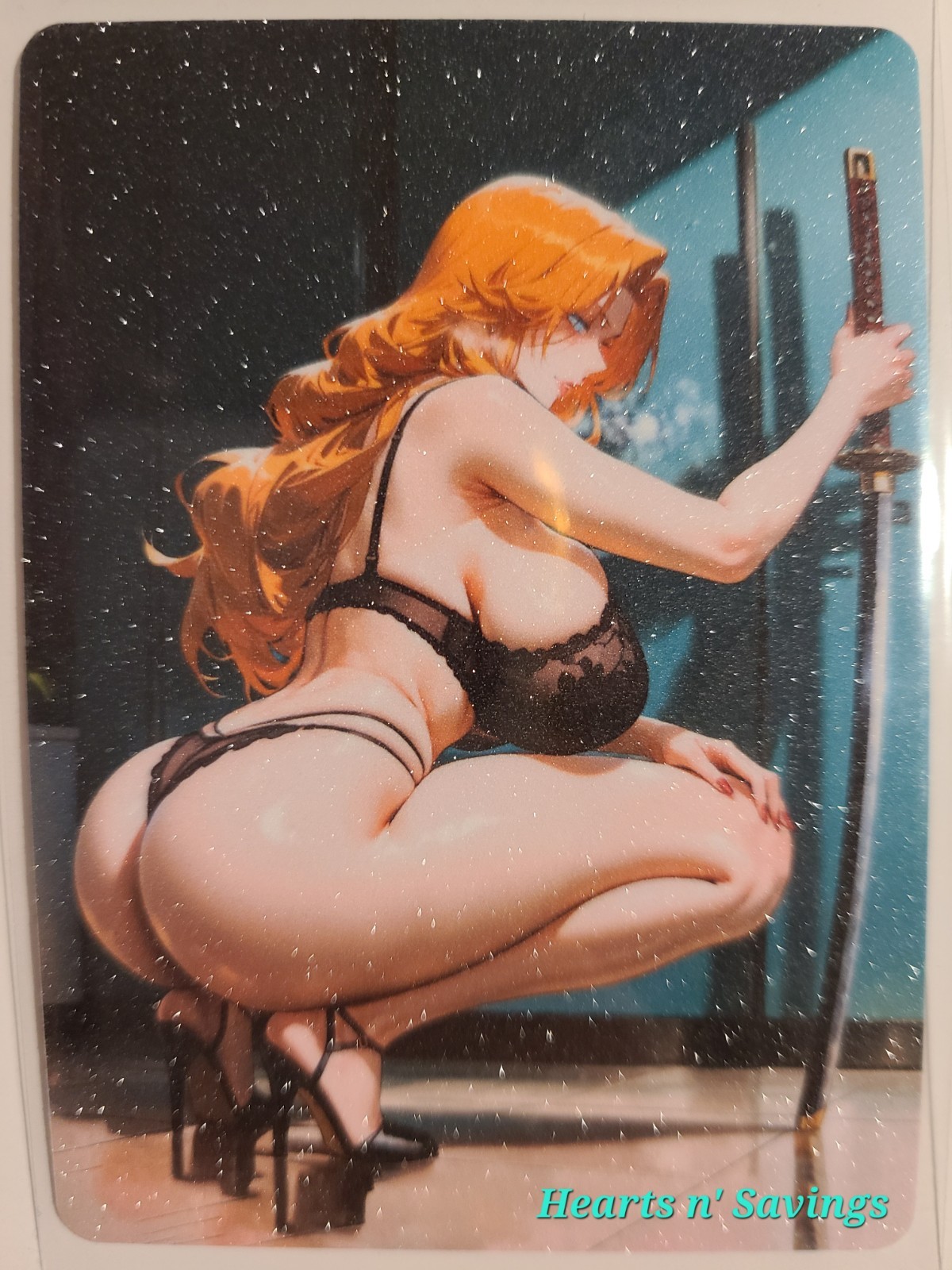 Rangiku Matsumoto Anime Waifu Card Doujin ACG Goddess Holo ACG CCG Manga