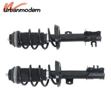 2x STOSSDÄMPFER FEDERN VORNE KOMPLETT VORMONTIERT Für OPEL CORSA D