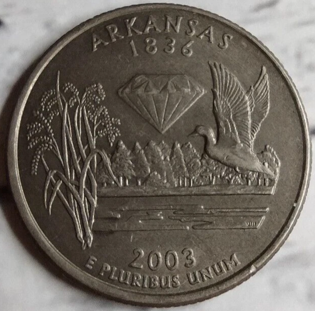 2003 P Arkansas Quarter 