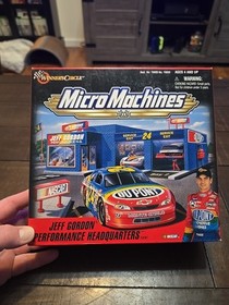 NEW! Micro Machines Jeff Gordon Performance Headquarters Playset NASCAR
