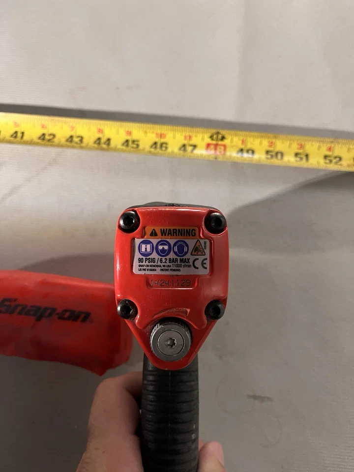 Snap-on Tools MG325 3/8" Drive Heavy-Duty Mechanic Air Impact Wrench Like New - Image 3 of 4