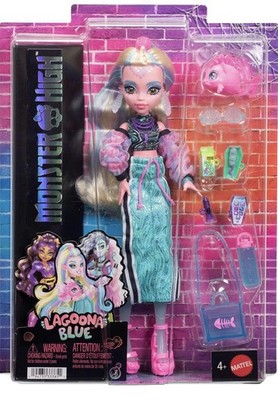 Monster High -Lagoona Blue jhk33 | g3 NEW IN BOX | Neptuna With 7 Accessories