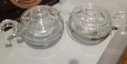 Vintage Pyrex Flameware 6 Cup Teapot Model 8446B with lid