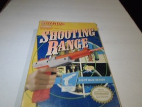 Nintendo NES Shooting Range Game, Foam, Insert, Plastic Sleeve and box