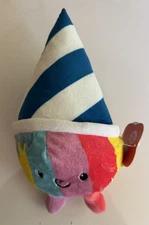 Gigglescape Plush Rainbow Snow Cone toy – NEW with Tags FREE SHIPPING!