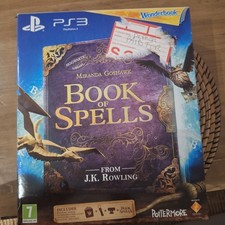 Book of Spells and Game Only Wonder Book PlayStation 3 (No contoller & Camera)