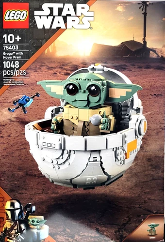 LEGO Star Wars Grogu with Hover Pram (set number 75403) NEW FREE FAST SHIP