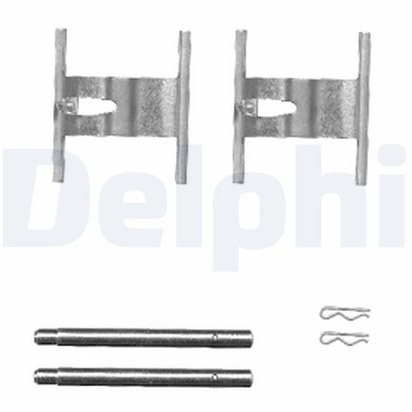 Delphi ZubehöRsatz Scheibenbremsbelag LX0450 FüR Q7 Cayenne Porsche VW Audi 7LA-image