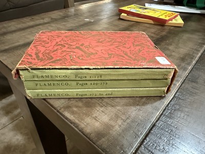 VHTF FLAMENCO by Lady Eleanor Smith PB 3-book Advance Reading/NFS Slipcase 1931
