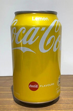 Empty Hong Kong Coca Cola Lemon 330ml Can