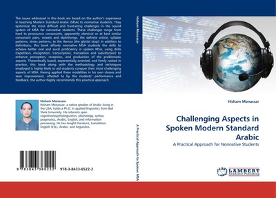 Challenging Aspects in Spoken Modern Standard Arabic Hisham Monassar