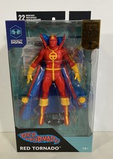 McFarlane DC Direct Digital Red Tornado  DC  The Bronze Age  7in Action Figure