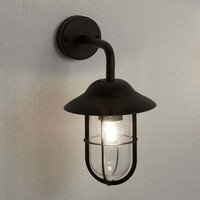 AußEn Wand Lampe Laterne Leuchte Edelstahl Glas Schwarz Dimmbar Garten Hof IP44