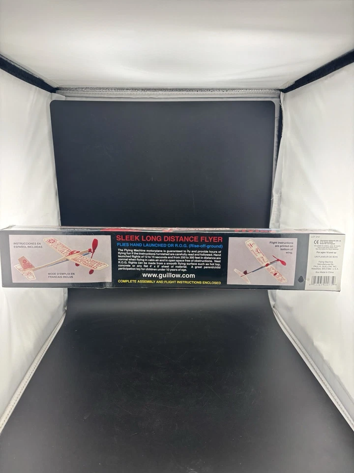 Guillow’s. Propeller Powered. Flying Machine 17” Wingspan. New Sealed - Image 3 of 4