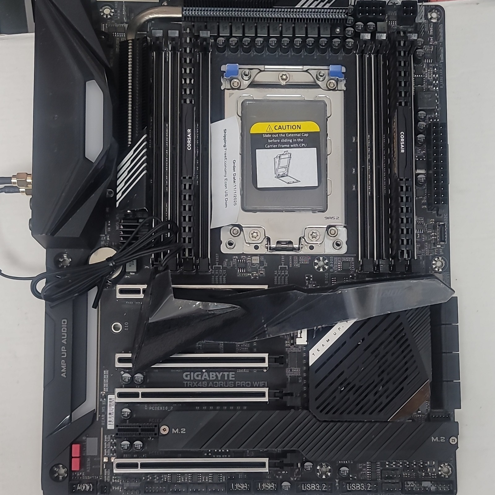 Gigabyte TRX40 Aorus Master sTRX4 Threadripper, 32gbs Of DDR4 Vengeance ...